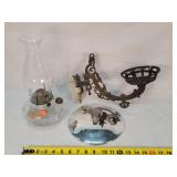 Vintage Kerosene Wall Lamp