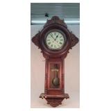 54" Tall Regulator Windup Clock