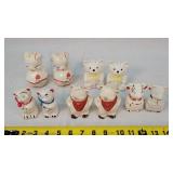 5- Vintage Animal Salt & Pepper Shakers