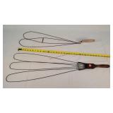 2- Vintage Rug Beaters