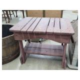 Outdoor end table - 23x28