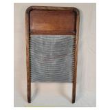 Antique Wooden Wash Board 24" Tall