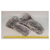 Pair of Rabbit Fur Mittens