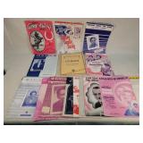 Vintage Sheet Music - Includes Gene Autry