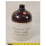 RH Macy & Co. 1 Gallon Stoneware Beehive