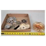 Rosette Iron Set & Carnival Bowl 6"