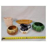 Pottery Vases & Pitcher