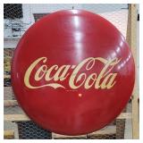 Original 36" Metal Coca-Cola Bubble Sign
