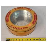 Ridgewood Candy Can - Glass / Tin 12"