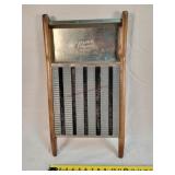 Antique Brush Wash Board 24" Tall
