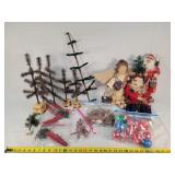 Christmas Decor & Metal Stars