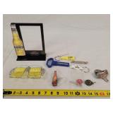 Beer Adv. Items & Coca-Cola Bottle Opener