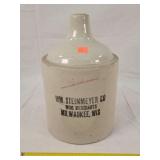 WM Steinmeyer 1 Gallon Wine Shoulder Jug