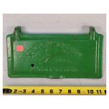 John Deere Cast Iron Implement Cover