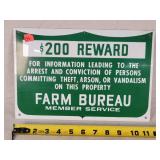 8x12 Farm Bureau Sign