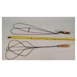 2- Vintage Rug Beaters