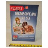 Vintage Gilbert Microscope & Lab Set