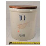 Red Wing 10 Gallon Stoneware Crock