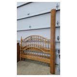 Oak Queen Size Head & Food Board