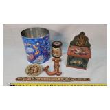 Rosemalling Pieces & Tins