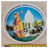 12" Grain Belt Beer Tin Tray