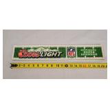 Coors Light NFL rubber bar mat