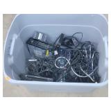Tote of Misc Vehicle Radios & More