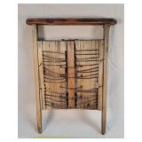 Antique Wooden Wash Board 25" Tall