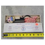 Silk & Lisle Flag Set for Automobiles