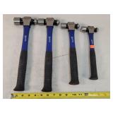Williams 4pc 12, 16, 24, & 32oz Ball-Peen Hammer