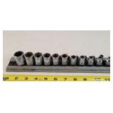 Snap-on 11pc 3/8" SAE Socket Set