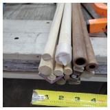 Metal & Wooden Dowels / Misc 3ft to 4ft