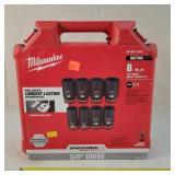 Milwaukee 8pc 3/4 Drive Impact Socket Set