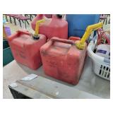 2- 5 Gallon Gas Cans