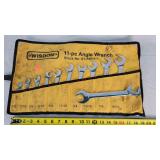 Wisdom 11pc Angle Wrench Set - SAE