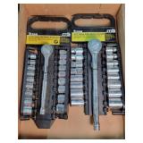 Titan 1/2 & 3/8 Drive Socket Sets