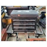 PT Shop Rolling Stool - 26"w