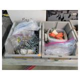 2- 11x14 Organizers of Bolts, Cord Splitters