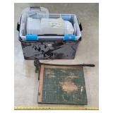 16" Paper Cutter, Misc Totes