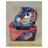 Auto Darkening Solar Power Welding Helmut