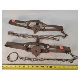 2- Victor 5" Dbl. Longspring Traps