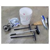 12V Siron, Ice Scrapers, & Window Squeegee
