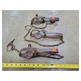 3- 4" Newhouse Long Spring Traps