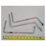 Snap-on 3pc 9/16 & 1/2" Specialty Wrenches