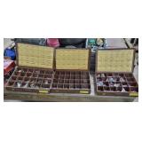 3- 12x18 Organizers - Snap Rings, Cotter Pins