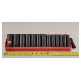 Snap-on 14pc Deep Impact Socket Set - SAE
