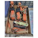 4- Short 2" Ratchet Straps