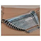 Williams 16pc SAE Open End Wrench Set