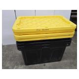 4 Bin Boss 27gal Storage Totes