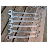 6pc Open End Wrenches 1-3/8 to 2"